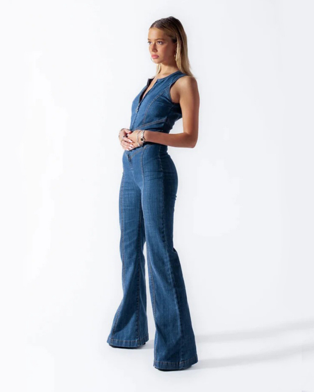 Amsterdam zipper jumpsuit