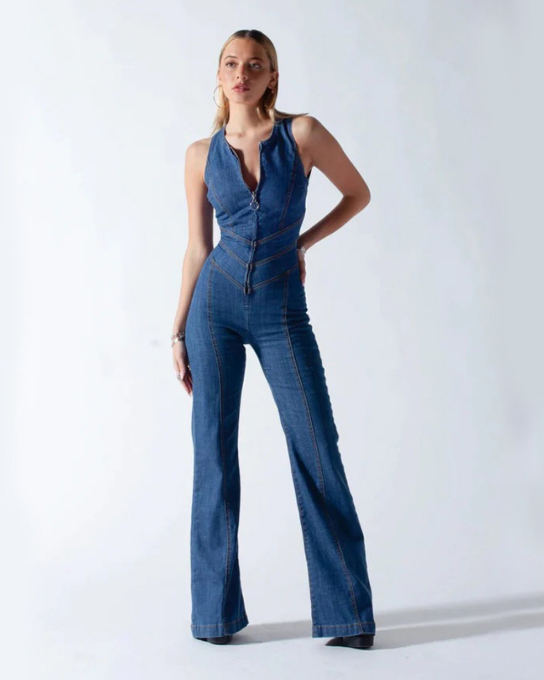 Amsterdam zipper jumpsuit