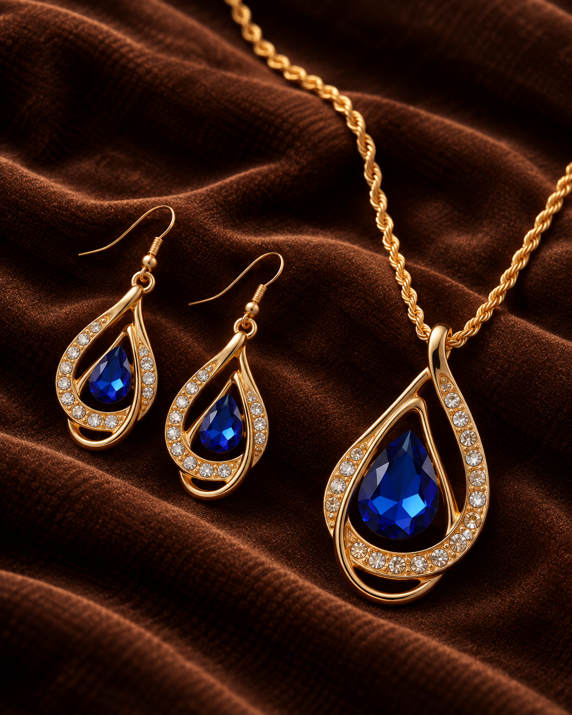 Céleste Teardrop Set