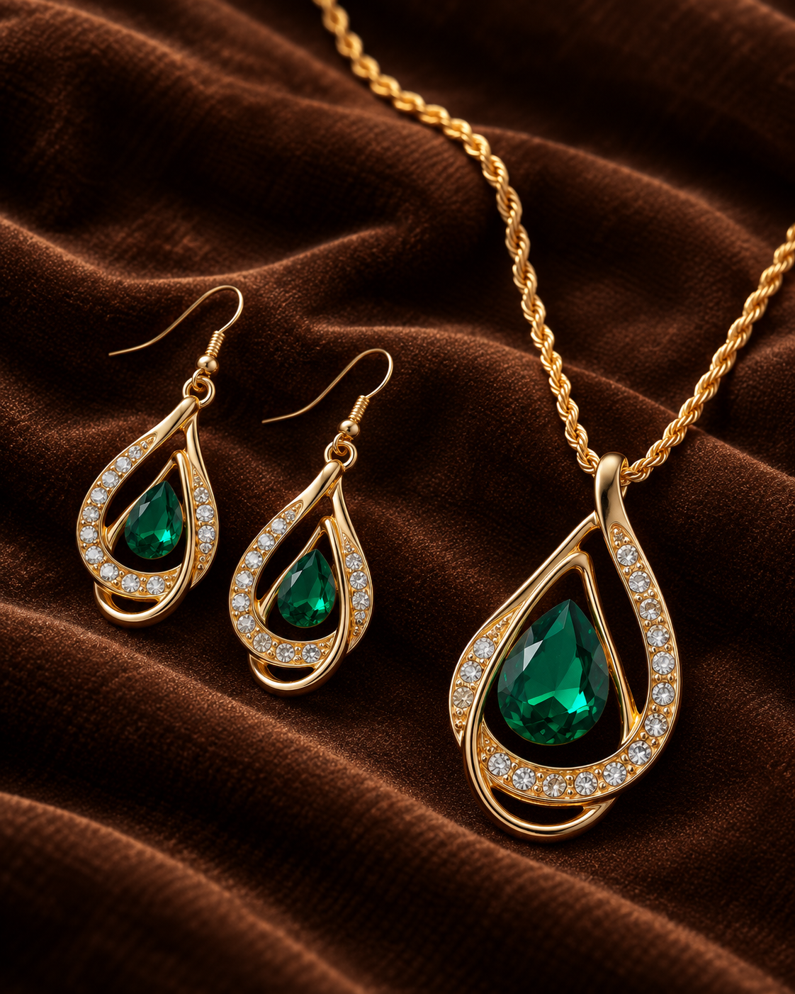 Céleste Teardrop Set