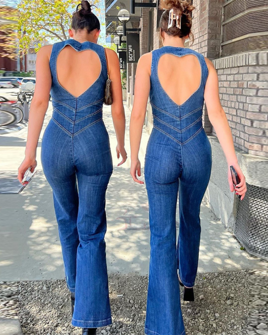 Amsterdam zipper jumpsuit