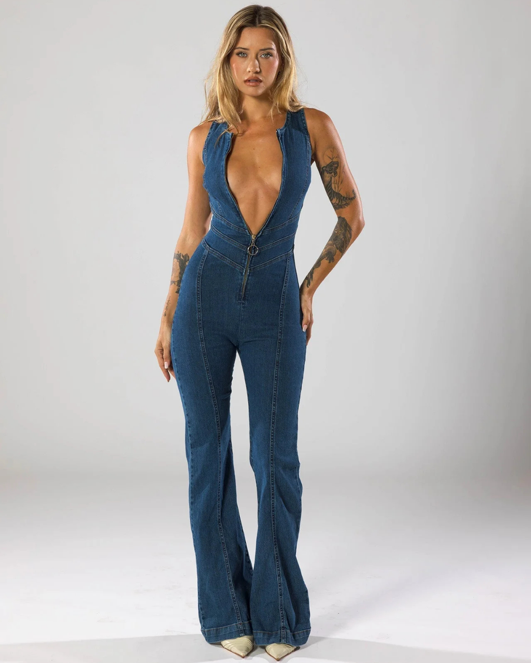 Amsterdam zipper jumpsuit