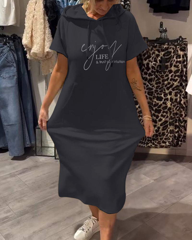 Saskia – Casual Hoodie Dress
