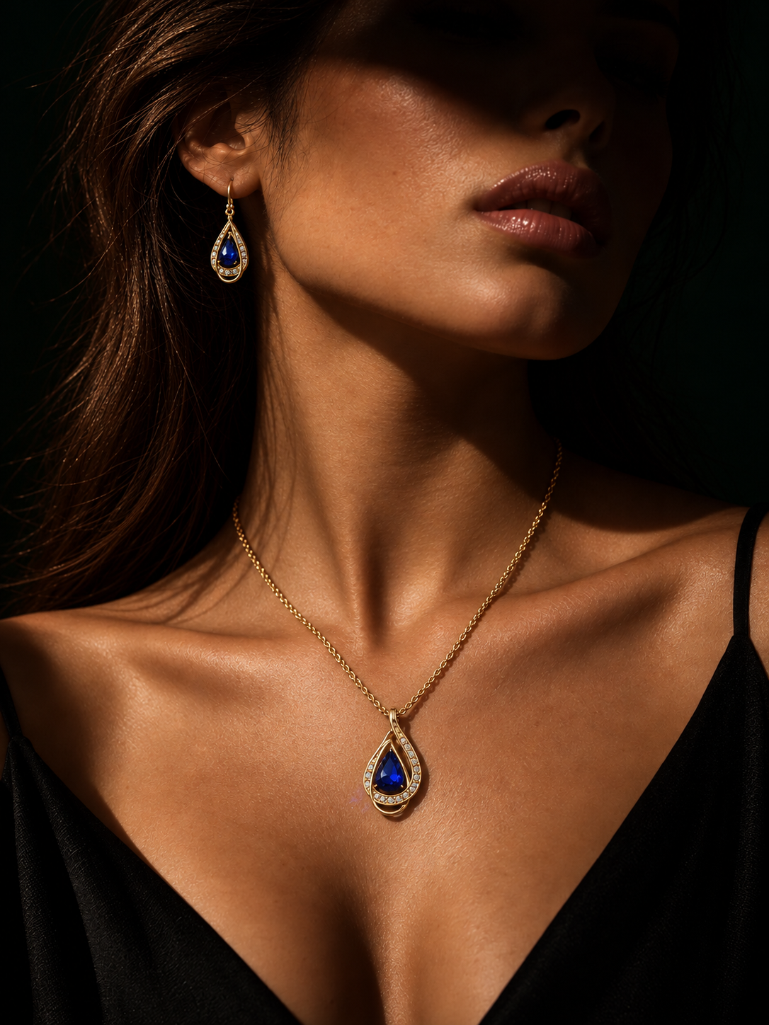Céleste Teardrop Set