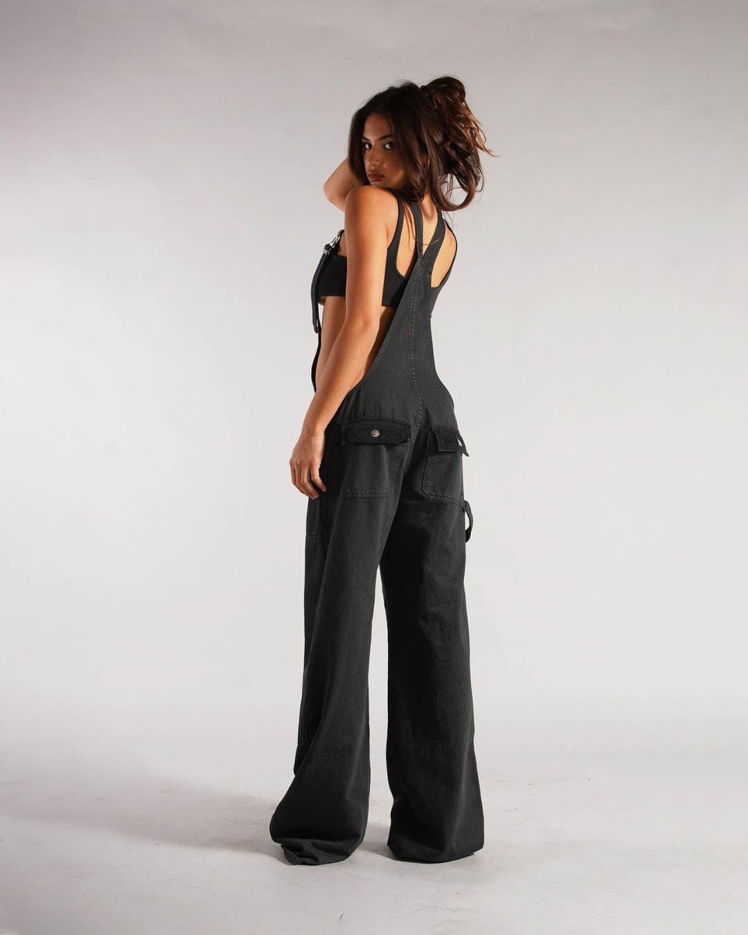Seoul Y2K denim jumpsuit