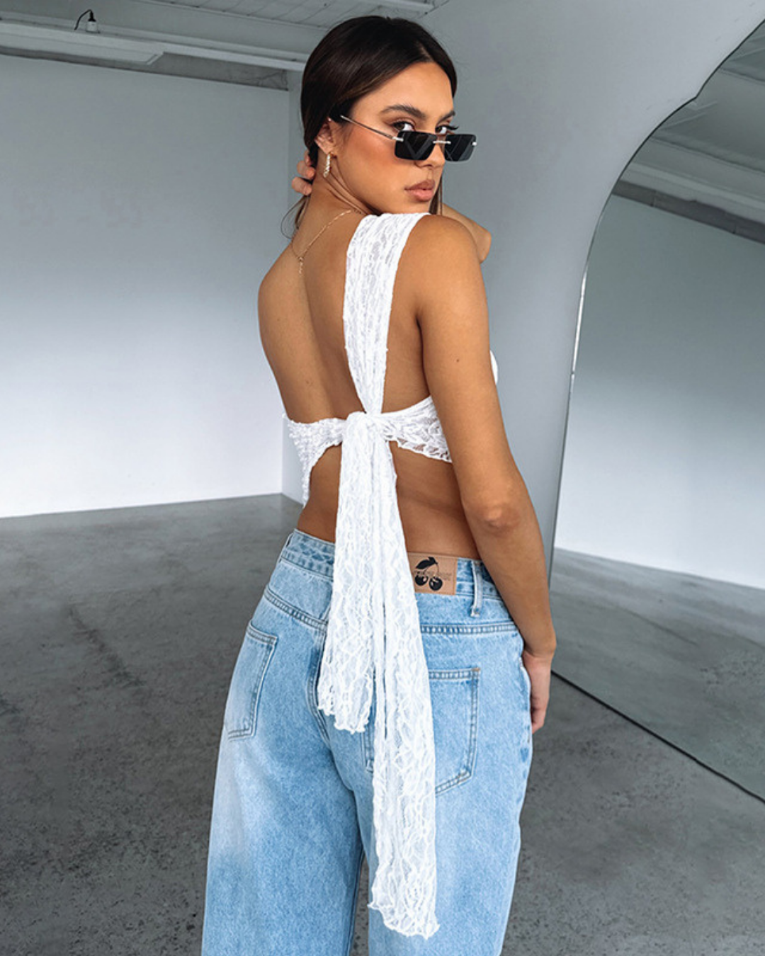Saint-Tropez backless top